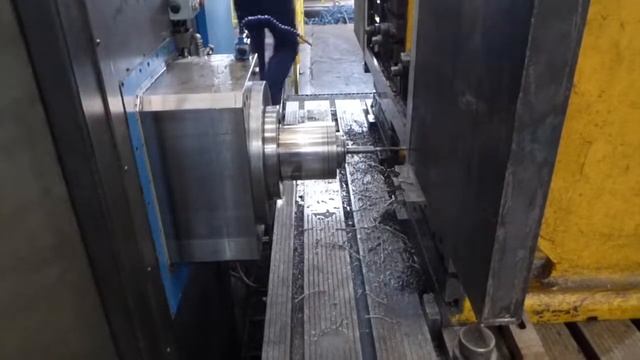 Wytaczarka CNC AFP 200 PAMA (Tandem) 4 m i 5 m смотреть онлайн