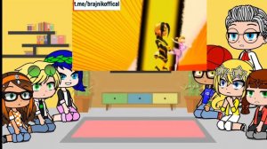 Реакция персонажей из "Леди баг и супер кот" на трансформации.Гача Лайф.