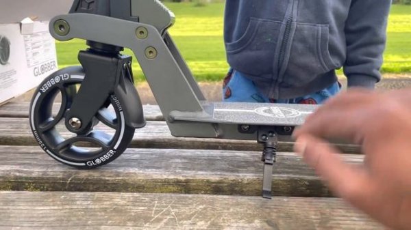 Unboxing and Review of Globber One K 125 Scooter for Boys and Girls #GlobberOneK125