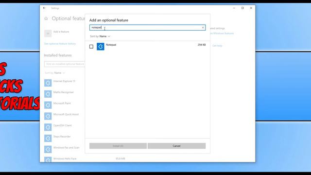 How To Fix Notepad Missing From Windows 10 Start Menu | Install Notepad смотреть онлайн