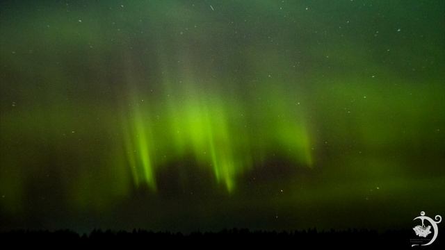 Самое яркое северное сияние в России за последние 7 лет. смотреть онлайн