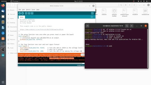 How To Fix Serial Port Permission Denied Ubuntu Arduino смотреть онлайн