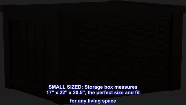 Great product - Suncast 22 Gallon Small Resin Storage Seat, Java, SSW600J смотреть онлайн