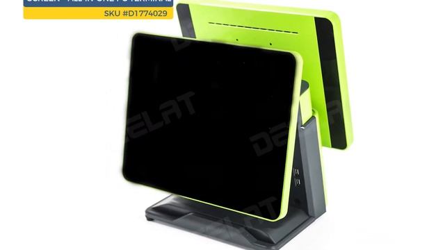 POS System – 15-Inch Touchscreen – All-in-One PC Terminal смотреть онлайн