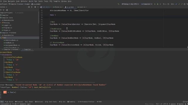 Compiler Construction: Parser Updates смотреть онлайн