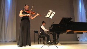 Л. Очиров. " Пьеса для альта фортепиано".