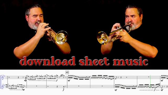 TCHAIKOVSKY "The Nutcracker" Suite #2 Mvt. I: March (for Brass Duet with Piano) смотреть онлайн