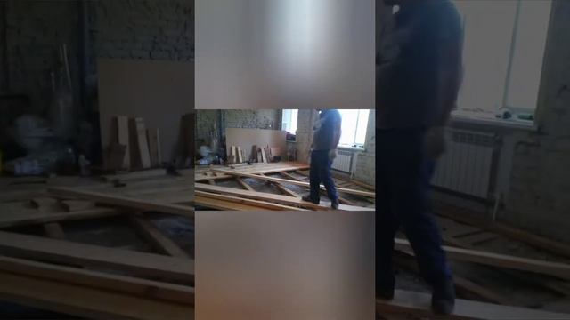 11.07.22. Монтаж деревянного пола. смотреть онлайн