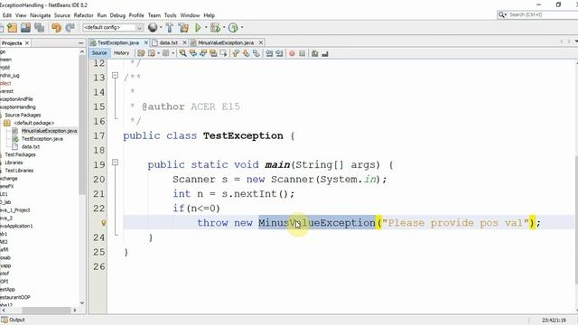 محاضرة 6 | Custom exception смотреть онлайн