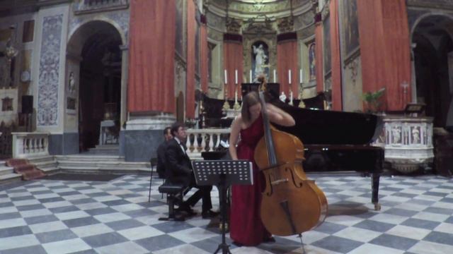 "Notturno a Lerici" for double bass and piano - A.Viale смотреть онлайн