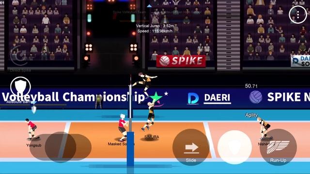 The Spike. Mobile Volleyball 3x3. Nishikawa NOW vs Nishikawa THEN. Android games смотреть онлайн