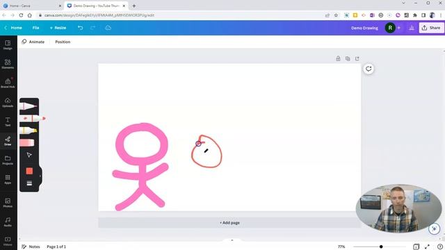 How to Create Freehand Drawings in Canva смотреть онлайн