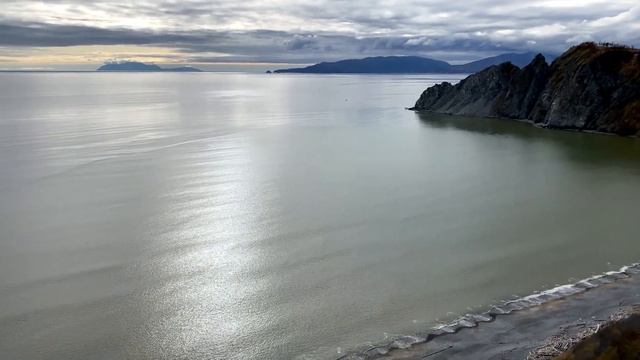 На Колыме в сентябре. Лес после пожара, Нюкля, берег Охотского моря. смотреть онлайн