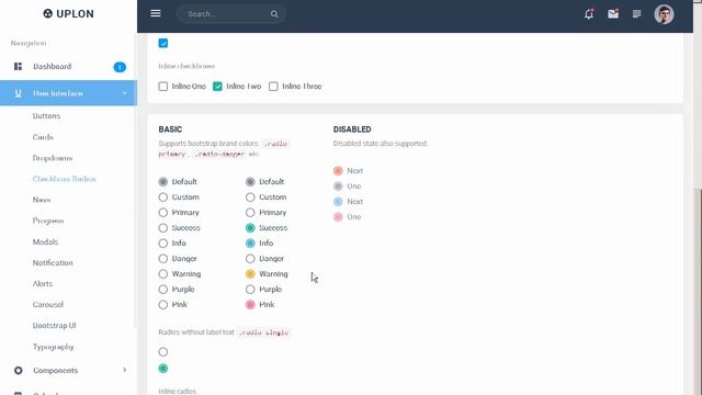 Uplon - Responsive Bootstrap 4 Web App Kit - Site Templates Download смотреть онлайн