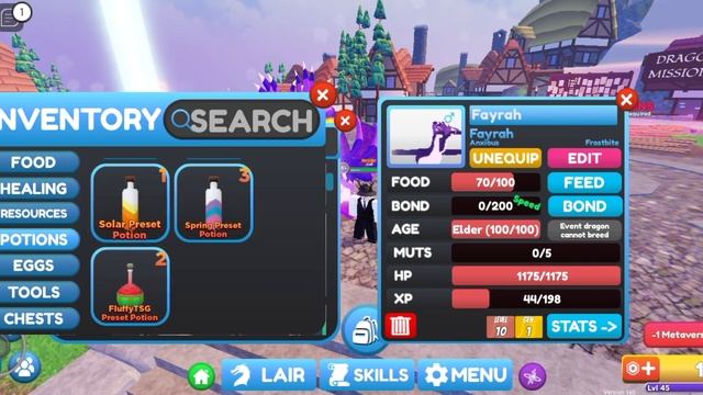 Using metaverse theme potion [DRAGON ADVENTURE] смотреть онлайн