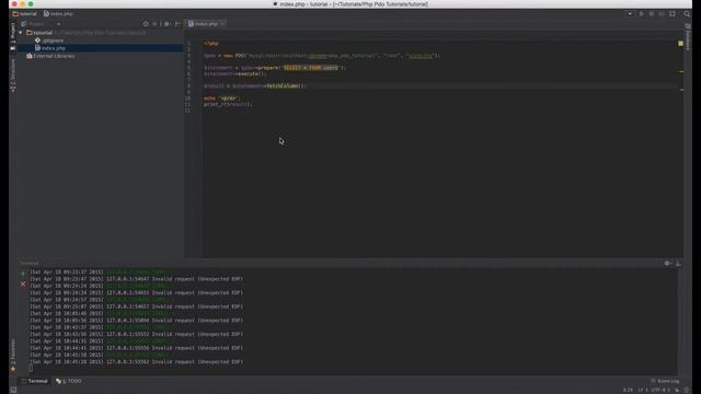 Php Pdo Tutorial - 3. Pdo Select Single Record смотреть онлайн