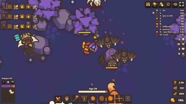 Taming.io New Update Leak! New Food is Acorns смотреть онлайн
