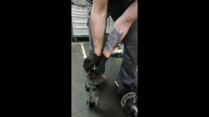 Замена передних стоек на шкоде