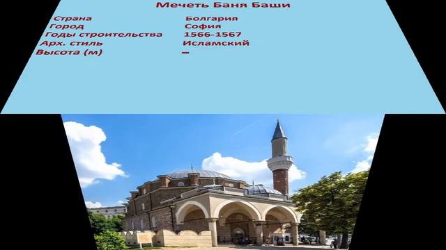 Мечеть Баня Баши (София) смотреть онлайн