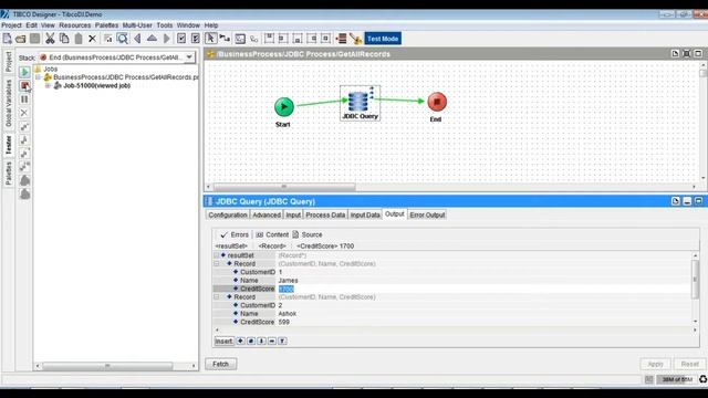 JDBC Palettes and Group Activity in Tibco BW смотреть онлайн