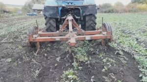 Обработка почвы плоскорезом КПШ-5