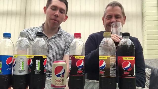 Pepsi/Pepsi Max Flavours Drinks Review | Cherry/Ginger/Raspberry | Colossal Vids