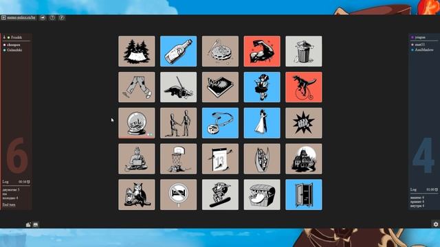 ? УГАДАЛИ ВСЕ СЛОВА ЗА ОДИН ХОД В КОДНЕЙМС! САМЫЙ ХАРДКОРНЫЙ РЕЖИМ В CODENAMES смотреть онлайн