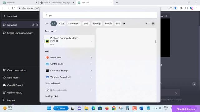 Python - Chat GPT - Python Programming - Palindrome program смотреть онлайн