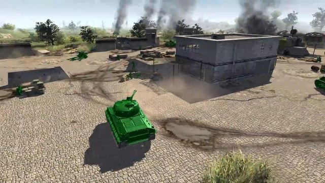 NEW TAN BATTLE STRATEGY - Army Men: Civil War 5 смотреть онлайн