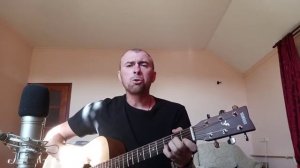 Там на суку сидит ворона,песня на гитаре