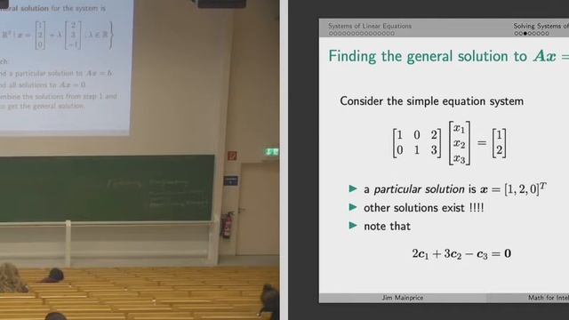 Math for Intelligent Systems - Linear Algebra (1) смотреть онлайн
