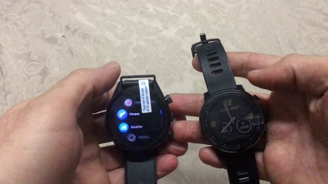 Xiaomi Amazfit Stratos vs Kospet Hope - quick comparison смотреть онлайн