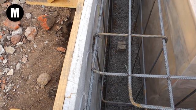 Армирование фундамента своими руками от А до Я. Это самый надежный каркас из арматуры смотреть онлайн