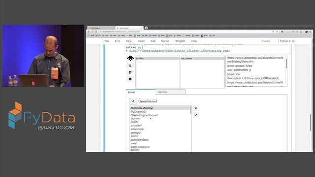 Intake - taking the pain out of data access - Martin Durant смотреть онлайн