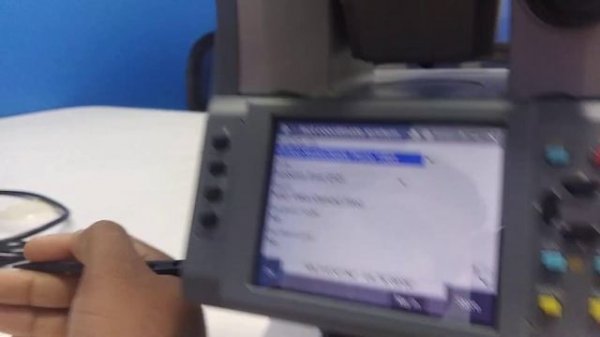 Station setup in Trimble C5 ETS