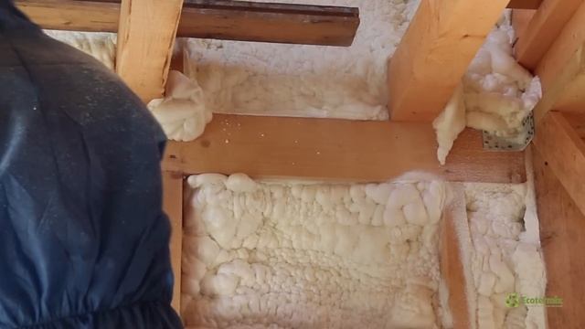 Утепление пенополиуретаном стен и пола в жилом загородном доме СПб ЛО смотреть онлайн