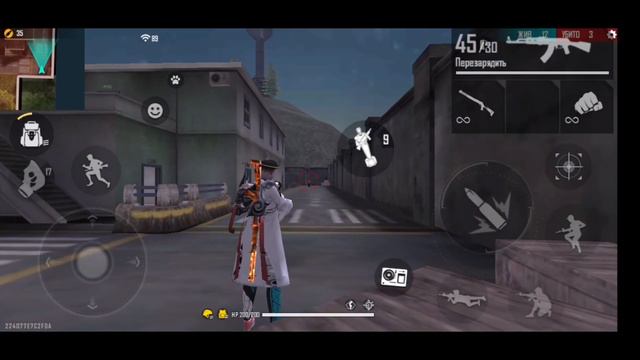 Ага??Читерская отяжка во фри фаер?Что она творит?😱 смотреть онлайн