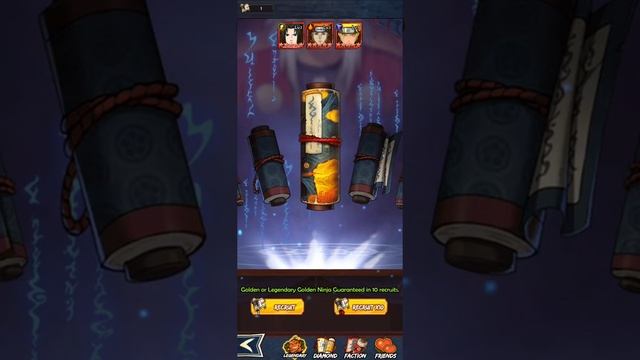 Ninja Wars : Idle Rpg , using the Legendary Scroll смотреть онлайн