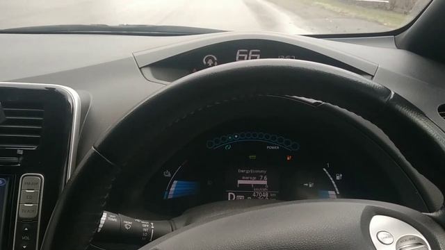 Ниссан лиф тестовый заезд город - межгород. смотреть онлайн