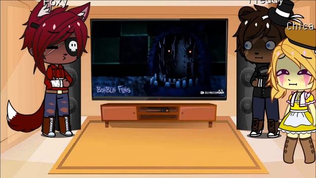 Fnaf 01 reacts to the Bonnie song by BonBun Films/Groundbreaking смотреть онлайн