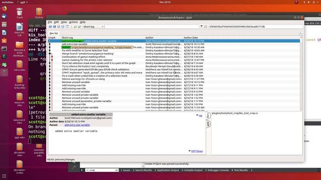 Part 14: Creating commits and diffs for review смотреть онлайн