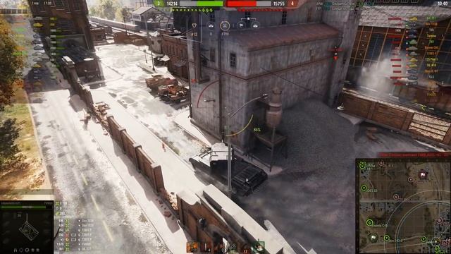 FV4005 Stage II, 12к УРОНА С ВАНШОТАМИ