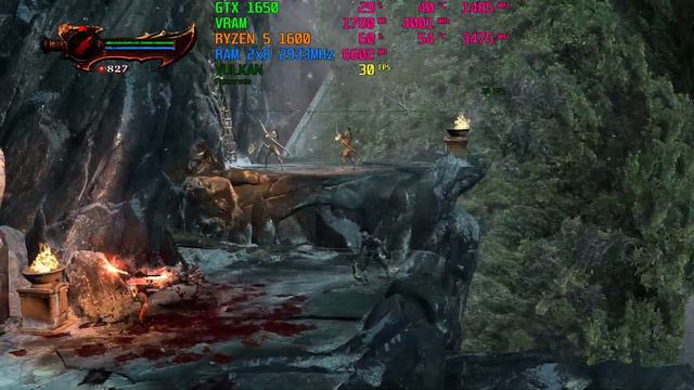 GOD OF WAR 3 (RPC3) 1080P FSR ON l RYZEN 5 1600 + GTX 1650 l GAMEPLAY PERFORMANCE TESTE смотреть онлайн