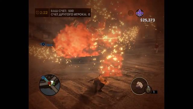 Старые добрые баги в Saints Row The Third смотреть онлайн