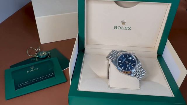 Rolex DateJust 41 Blue