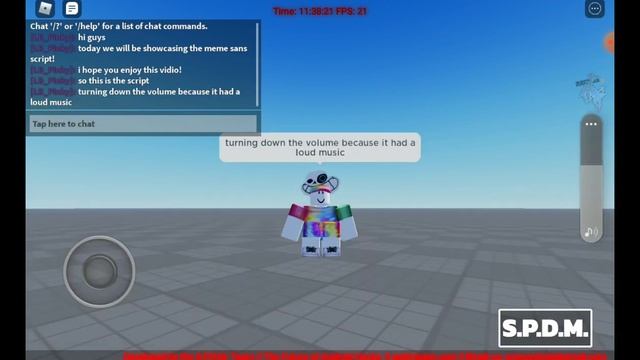 Roblox Meme Sans Script смотреть онлайн