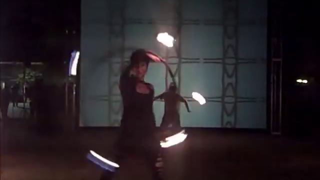 Fire Performance @ Ijams Nature Center for Zombie Movie Marathon 2012 смотреть онлайн