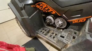 Замена ремня вариатора в квадроцикле РМ800 «Русская Механика»