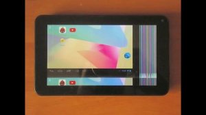 На экране планшета появились полосы и рябь - что делать