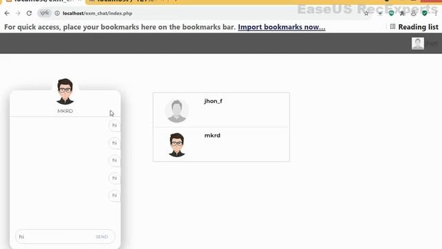 Chat system with php & jquery (part 4) The correct way to display users' messages in the chat box смотреть онлайн